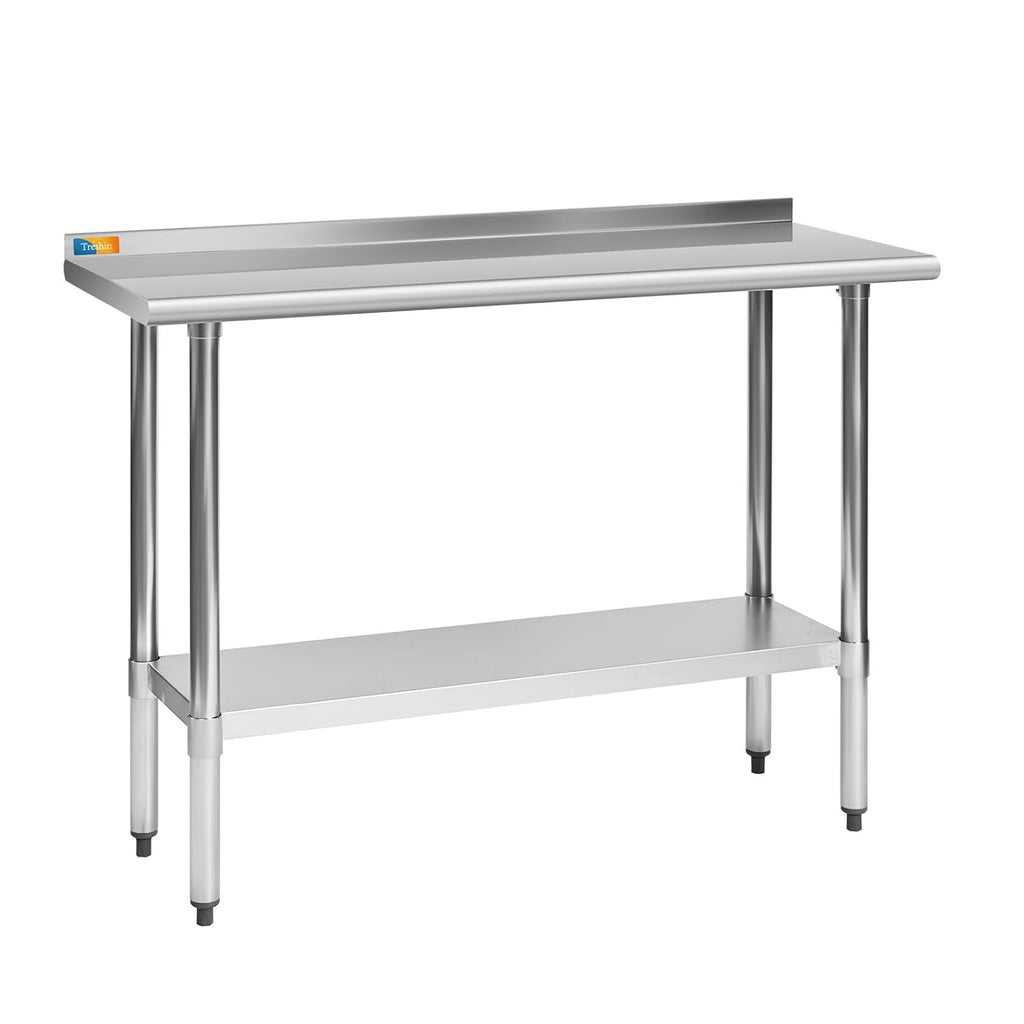 Stainless Steel Table 18" X 48" Commercial Prep & Work Table