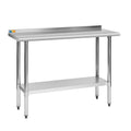 Stainless Steel Table 18" X 48" Commercial Prep & Work Table