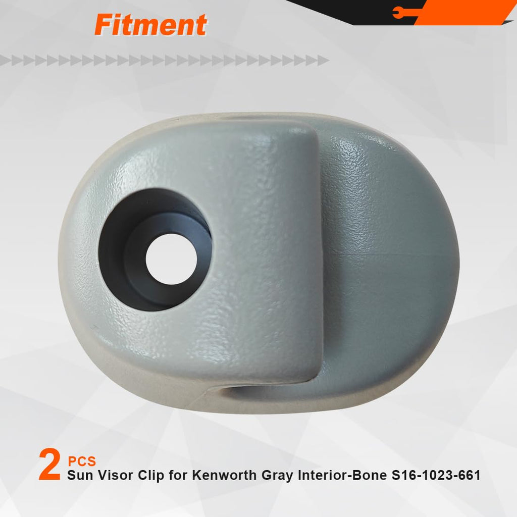 FV 2-Pack Interior Sun Visor Compatible with Select Peterbilt Kenworth
