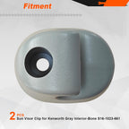 FV 2-Pack Interior Sun Visor Compatible with Select Peterbilt Kenworth