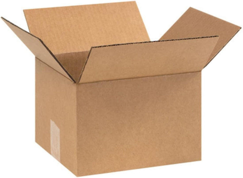 9x8x6" Corrugated Cardboard Packing Shipping Mailing Moving Carton Boxes - 25 Pack
