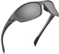 Hiwassee Polarized Sport Sunglasses for Men and Women, Wrap Sunglasses for Fishing Cycling and Running,UV Protection