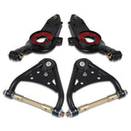 Aflle Racing Tubular Control Arms Set Upper & Lower Fits Chevy Bel Air