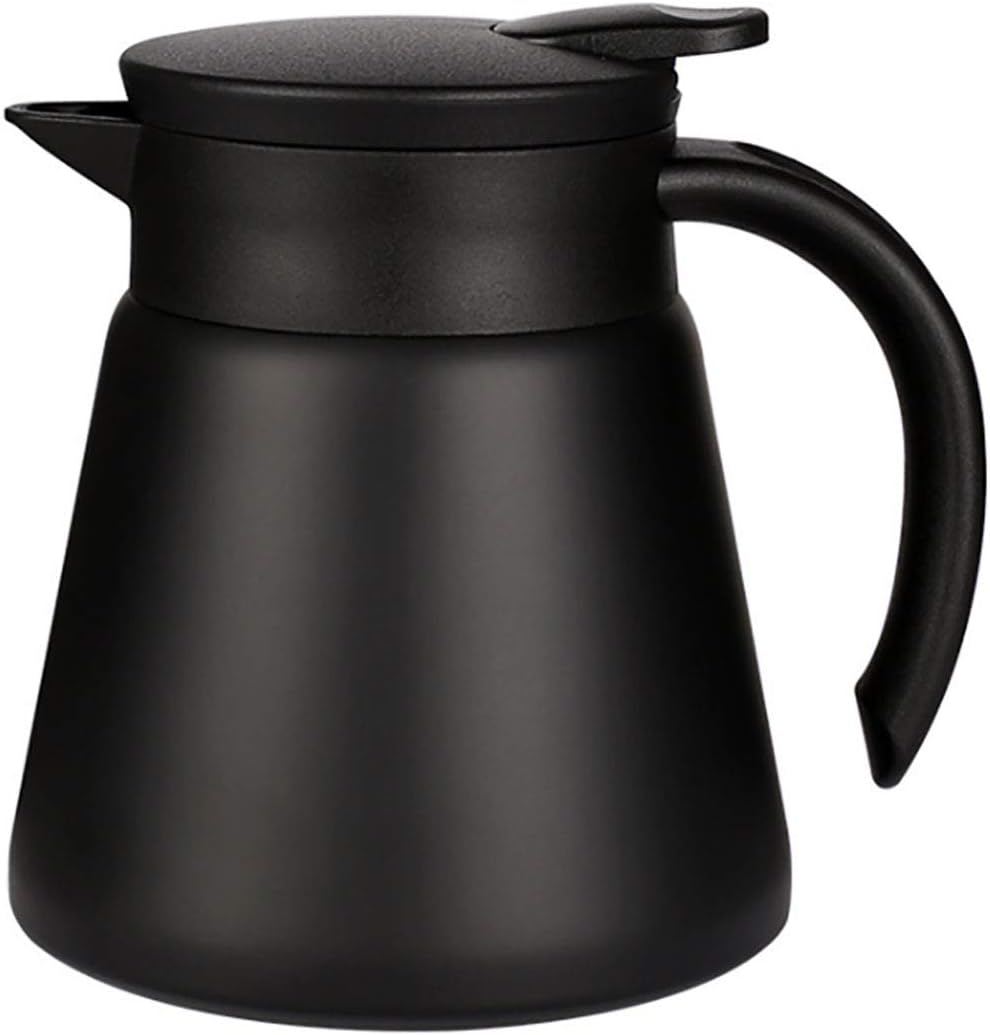 Thermal Coffee Carafe Tea Pot 20 Oz Stainless Steel Insulation Pot Double Wall Vacuum Insulated Coffee Water &