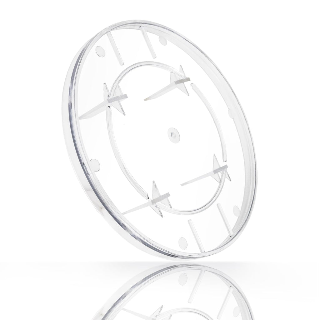 2 Pack Electric Meter Covers Clear Plastic Meter Socket Covers Replacement Compatible with Milbank 6002 Plastic Electric Meter Cover Plate