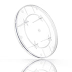 2 Pack Electric Meter Covers Clear Plastic Meter Socket Covers Replacement Compatible with Milbank 6002 Plastic Electric Meter Cover Plate