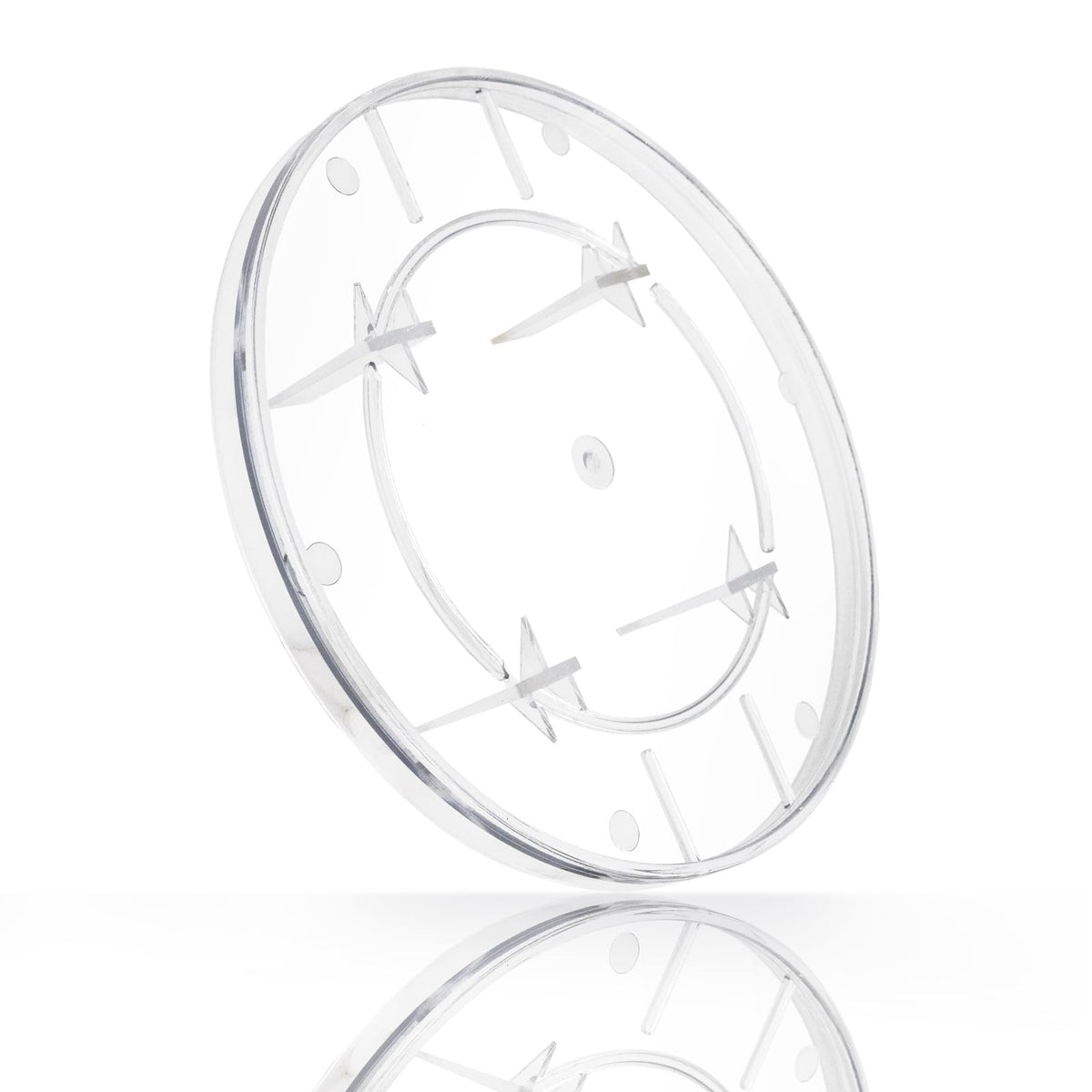 2 Pack Electric Meter Covers Clear Plastic Meter Socket Covers Replacement Compatible with Milbank 6002 Plastic Electric Meter Cover Plate