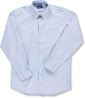 A+ Boys and Mens Long Sleeve School Uniform Oxford Shirt