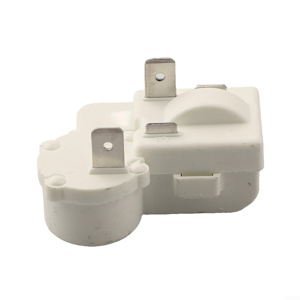 White PTC Starter Relay - 2PIN/4PIN Plastic Construction Overload Protection For Refrigerator Compressor Replacement(4pin)