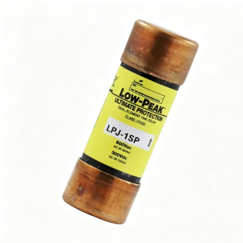 LPJ-1SP 1A 600VAC 300VDC Class J Time Delay Fuse 10 Pack