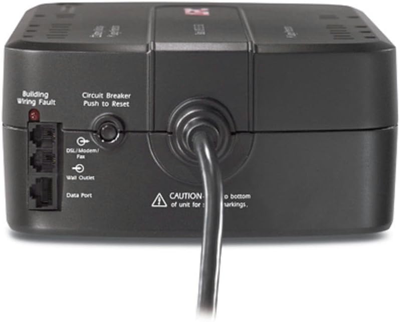 UPS Battery Backup for Computer, BE550G Surge Protector with Battery Backup, Dataline Protection