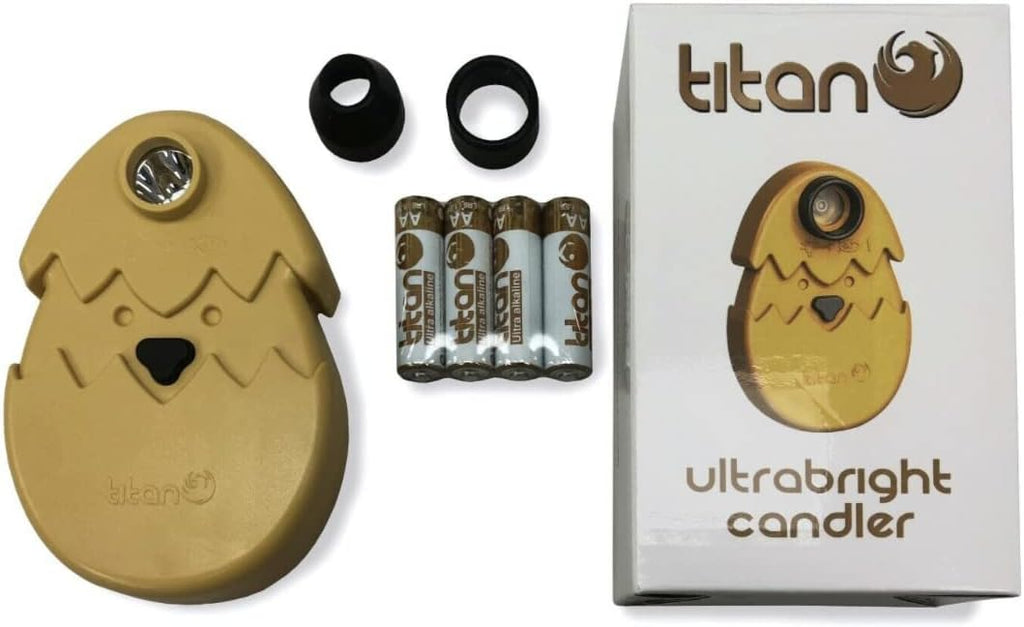Ultrabright Chicken Egg Candler/Egg Candling - Battery Powered