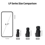 CNLINKO M12 Waterproof Aviation Connector PBT Plastic Cable Panel Mount Connector, 5 Pin Circular Connector Male Female Plug Socket (5 Pin)