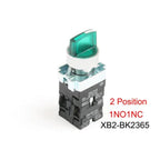 PHXLBBBAR Rotary Selector Switch with Indicator Light Self-Locking
