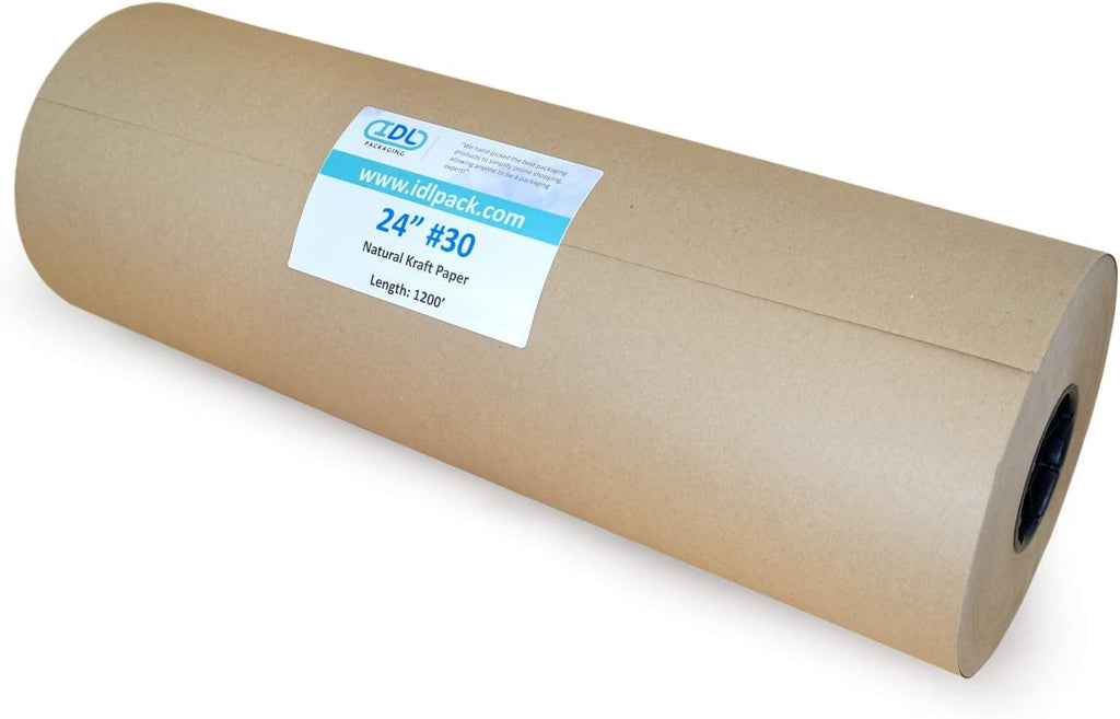 Kraft Paper Roll Bundle - Wrapping Paper, Dispenser & Cutter