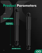 SCITOO Shocks for HHR for Astra for 2005-2010 for Chevy Cobalt (Rear 2Pcs)