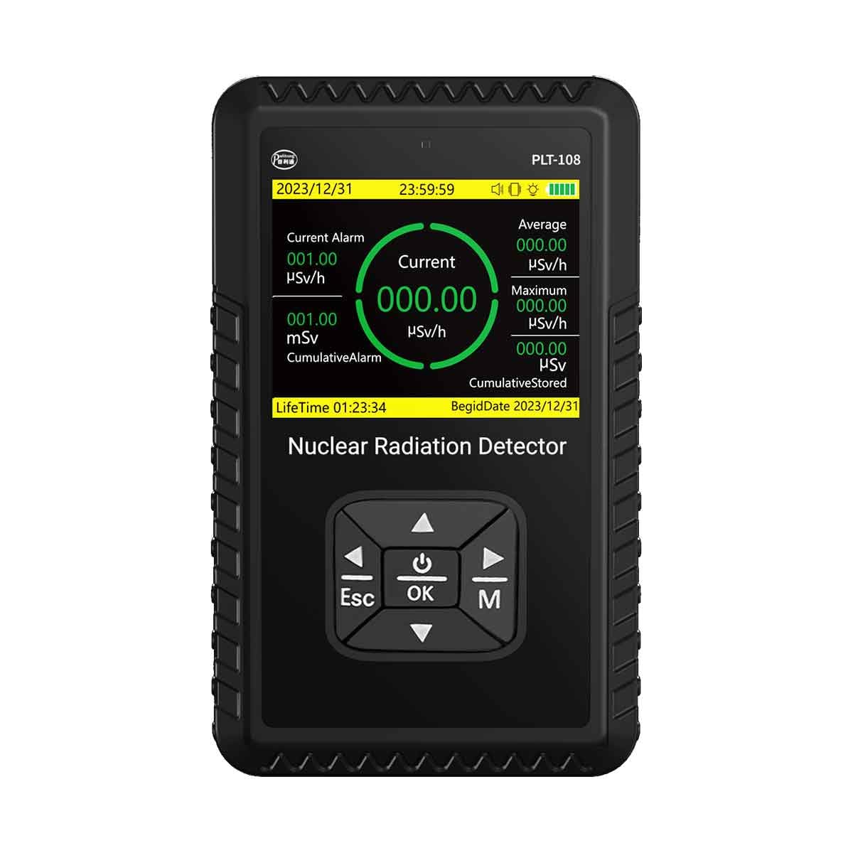 Geiger Counter Nuclear Radiation Detector - Portable Handheld Beta Gamma X-ray Radiation Monitor Meter, Nuclear