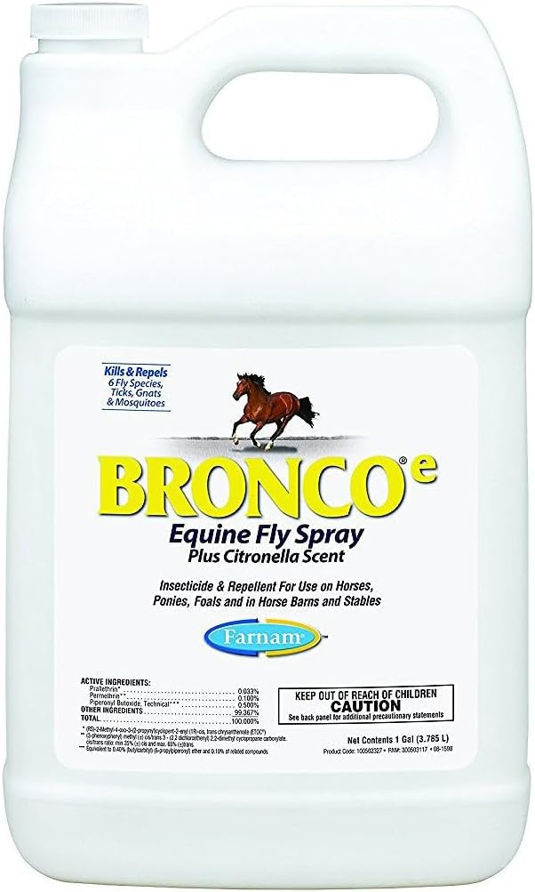 Farnam Bronco Equine Fly Spray 1 Gal Gal