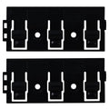 2PCS WPW10424308 Push Button Washer/Dryer Replacement Part