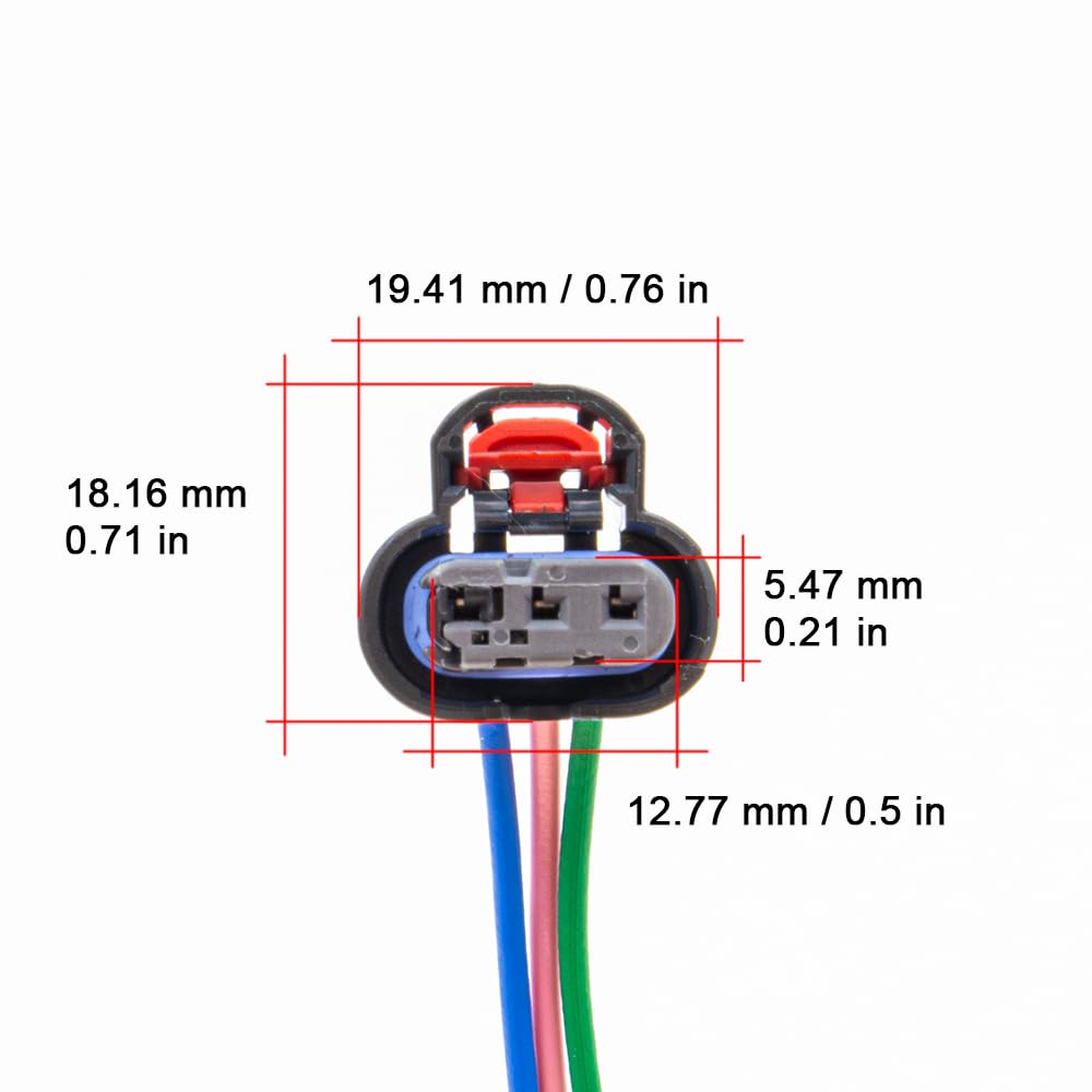 Parking Sensor Connector for Chevrolet, GMC, Buick, Cadillac (GM). 84360406