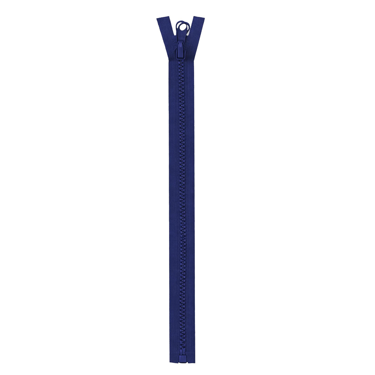 #5 25 Inch Navy Blue Separating Plastic Double Pull Zippers