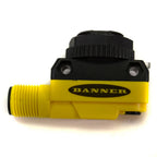BANNER Engineering QS18VN6DQ8 (66459), 10-30 VDC, 450 MM Range, Diffuse, M12 Integral QD, NPN, PHOTOELECTRIC Sensor