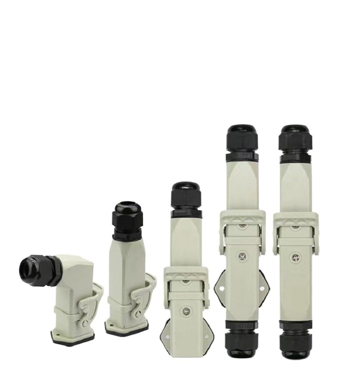 Heavy Duty Rectangular Connector Kit for Industrial Power/Signal(8 pins 10A-02)