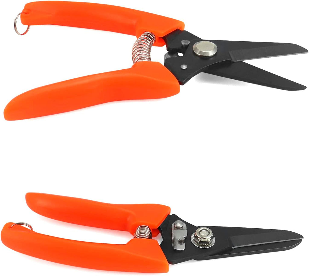 Hoof Trimmers Goat Hoof Trimming, 2 Pack 7" Multipurpose Nail Scissors Daily Trim for Pig Trotters, Sheep, Alpaca