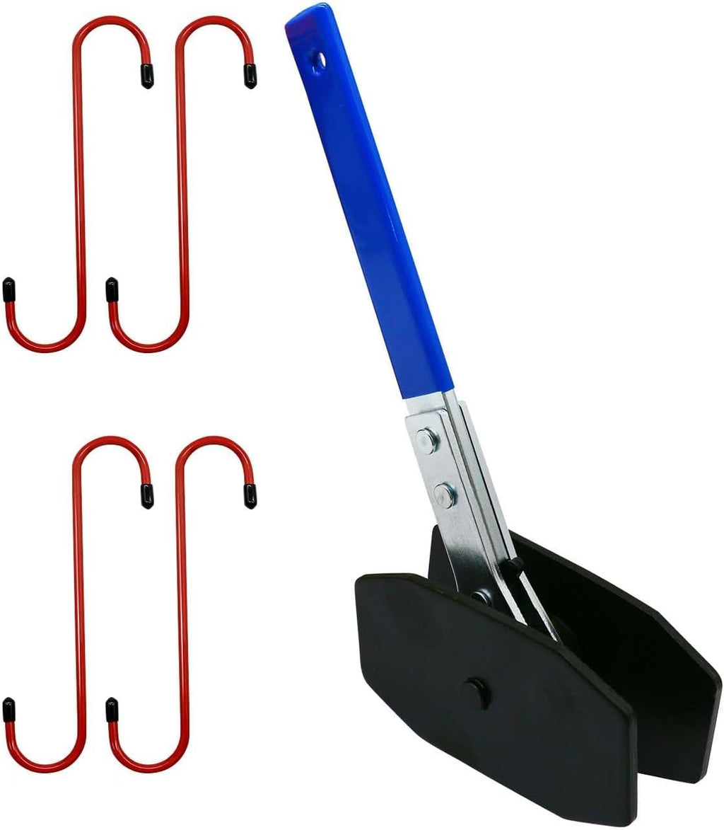 Upgraded Brake Caliper Compression Tool 4 in 1 Universal Caliper Piston Compressor Tool with 4 Brake Caliper Hangers