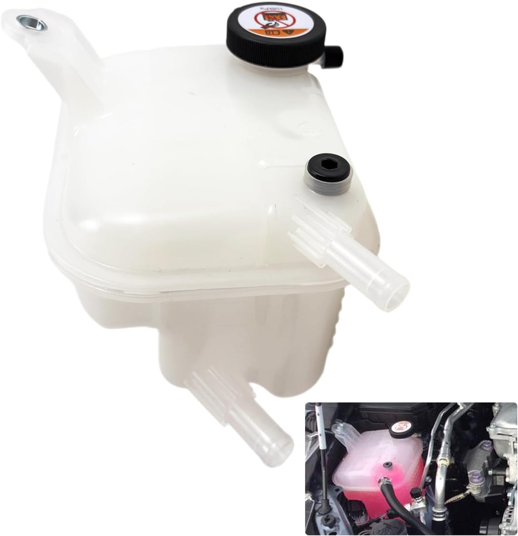 TO3014140 Engine Coolant Reservoir Tank with Cap Replaces# 164A237012