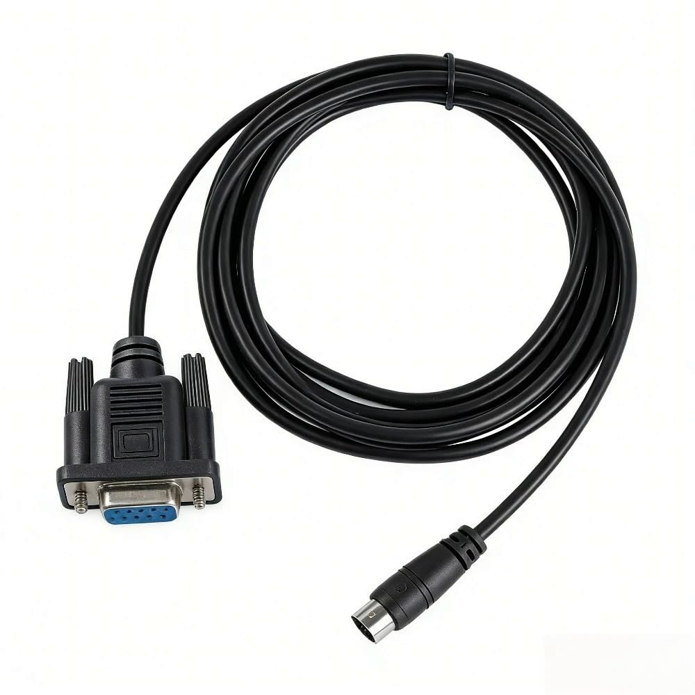 Compatible with Delta DVP Series PLC Programming Cable(1.8m/6ft)