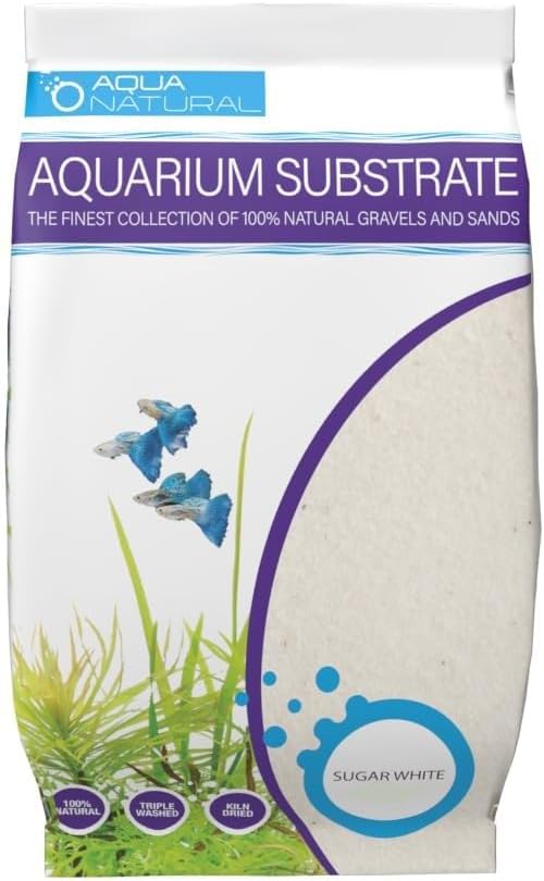 Aquarium Substrate, African CICHILD Aragonite Sand, 10LB