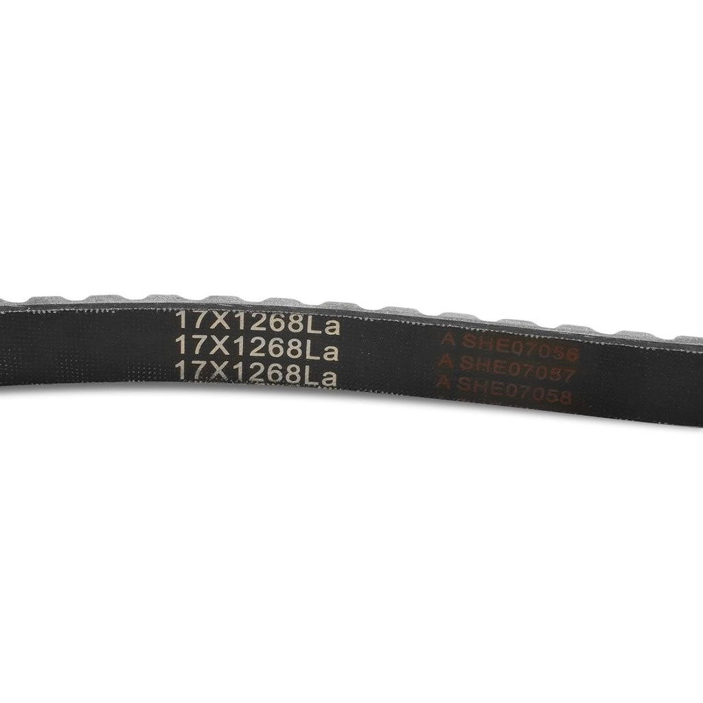 V-Belts for Mechmaxx P4206, B150 Wood Chipper, 17x1268La
