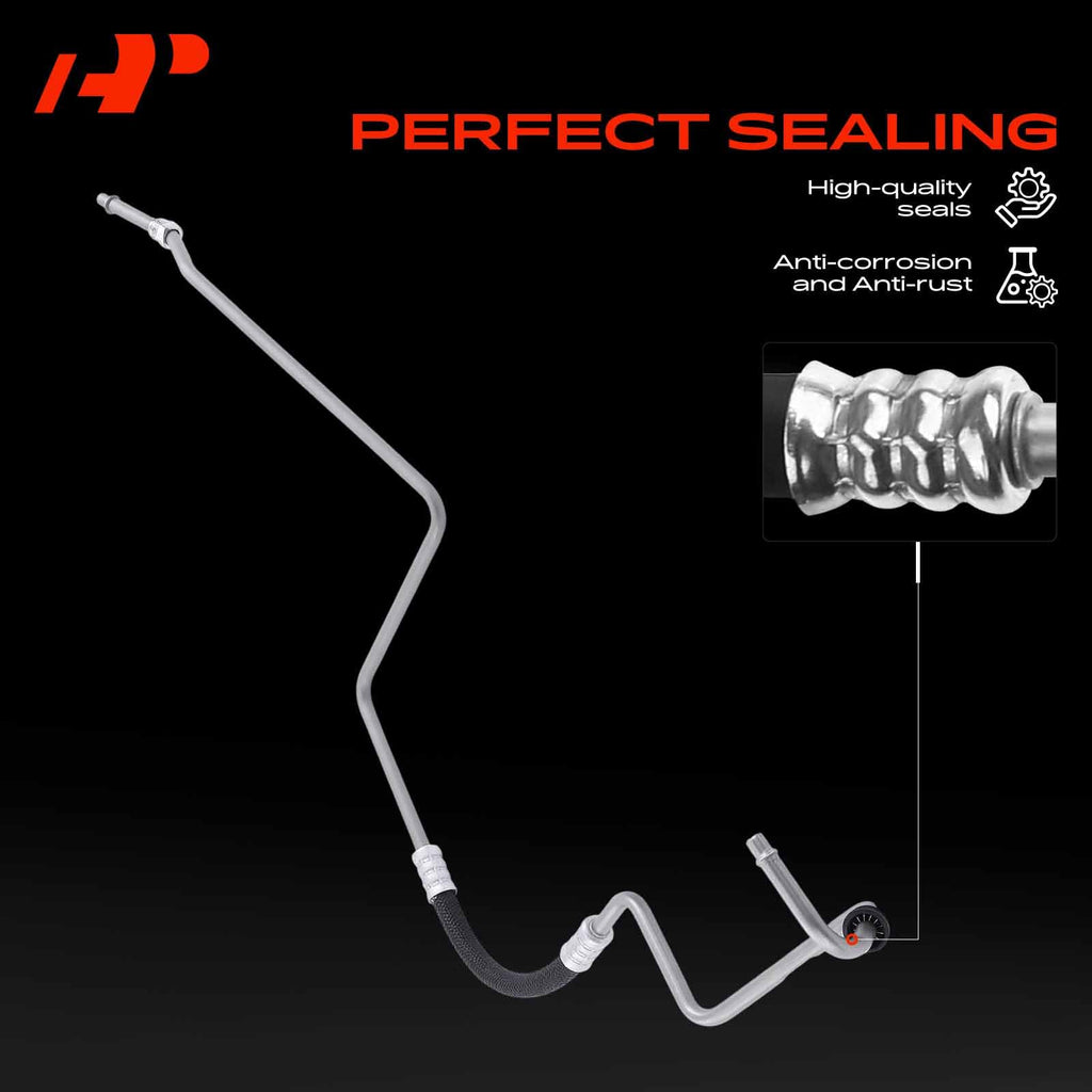 A-Premium Inlet and Outlet Transmission Oil Cooler Line Hose Assembly