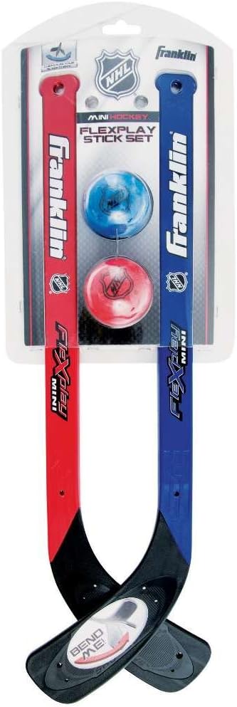 NHL Flex Play Hockey Sticks and Ball Set - 2 Players
