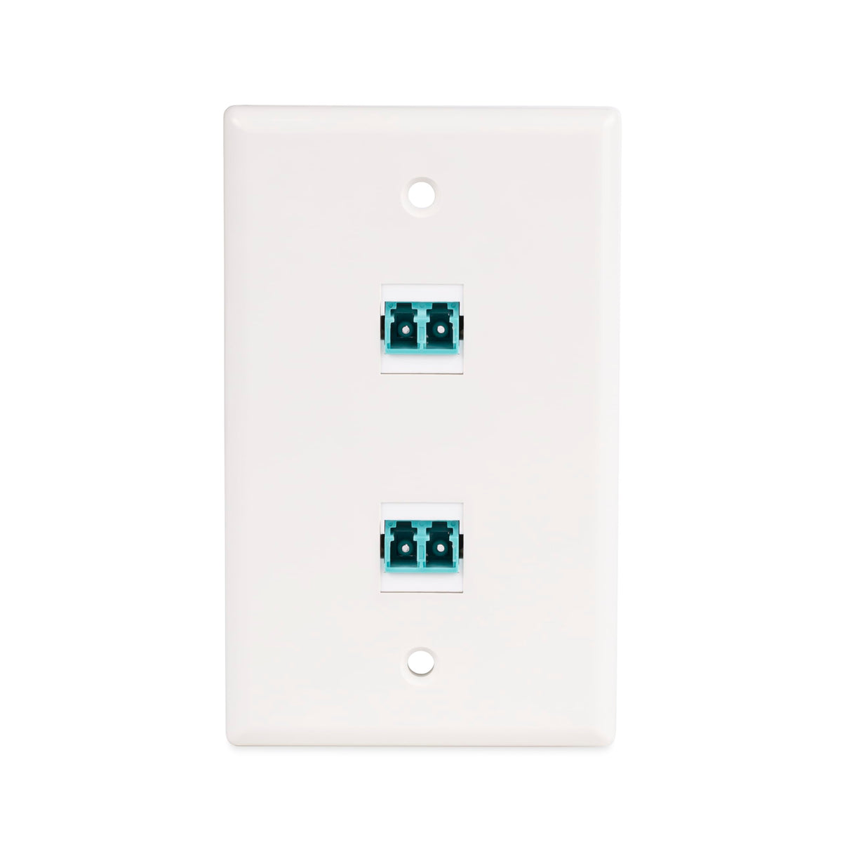 StarTech LC Fiber Keystone Coupler, Duplex UPC, LC to LC for Patch Panel