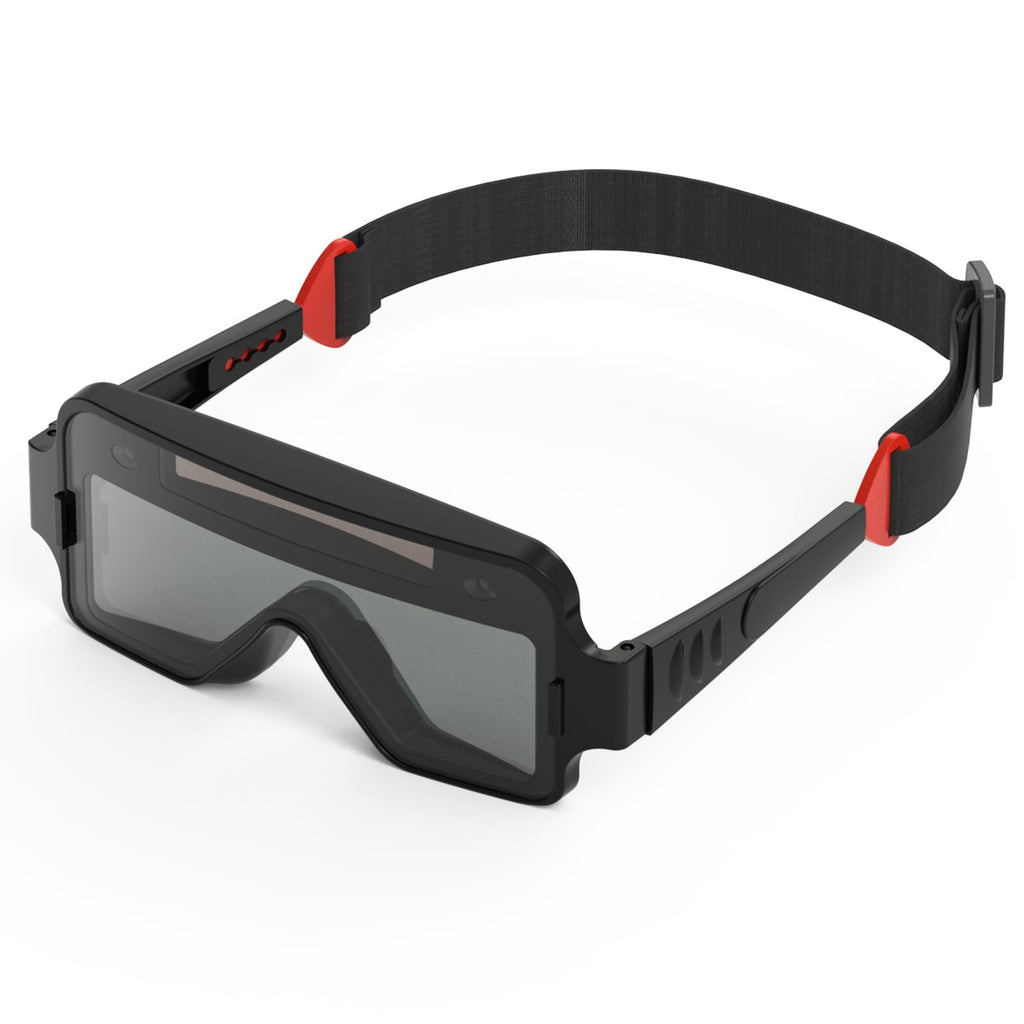 True Color Auto-Darkening Welding Goggles, 2-Sensor View