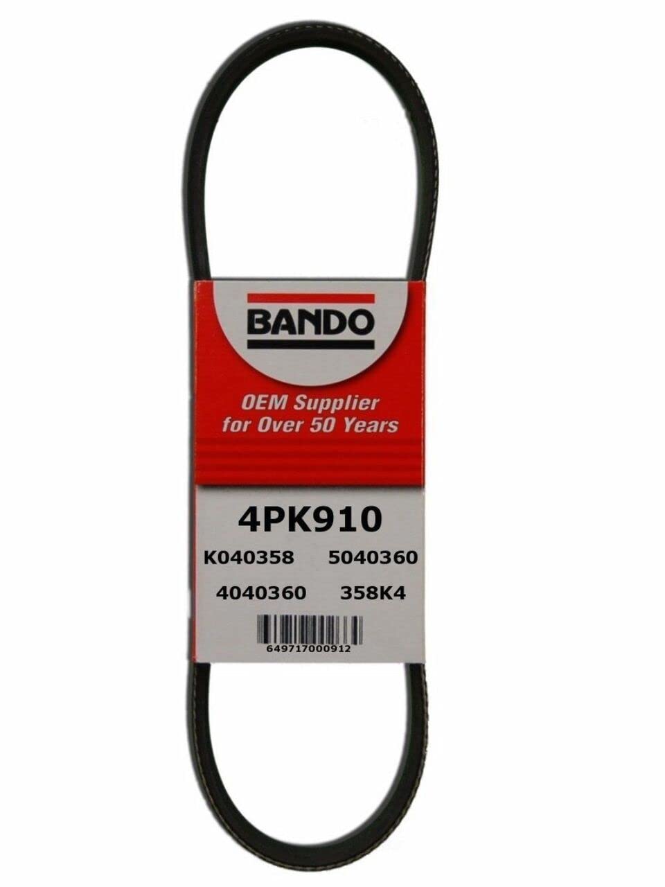 Bando 4PK910 Belt Multi-Rib