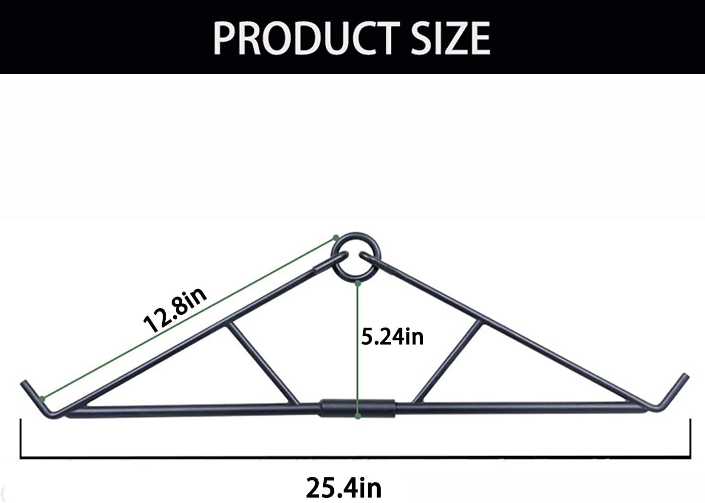 Deer Hanger Gambrel Hoist for Skinning, Max to 700LB Hunting Game Hanging Hook for Butcher Processing Deer Hog Goat