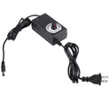 AC to DC Adapter Converter 3-12V 2A Adjustable Power Supply Motor Speed Controller with US Plug