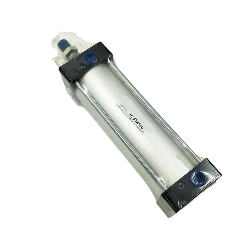 1pcs SC63X150 Standard Cylinder 63mm Bore 150mm Stroke Screwed Piston Rod Dual Action Air Cylinder