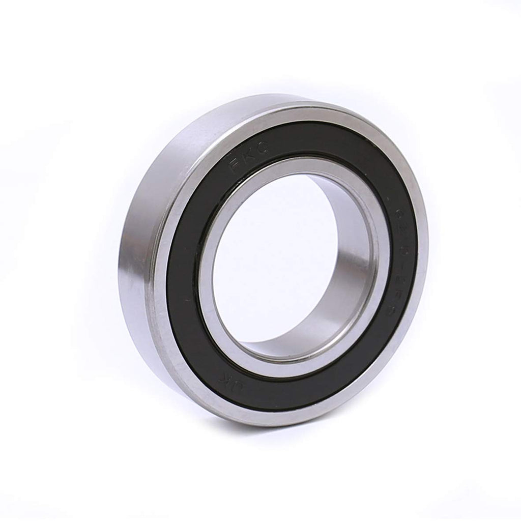FKG 6210-2RS 50x90x20mm Deep Groove Ball Bearing Double Rubber Seal Bearings Pre-Lubricated 2 Pcs