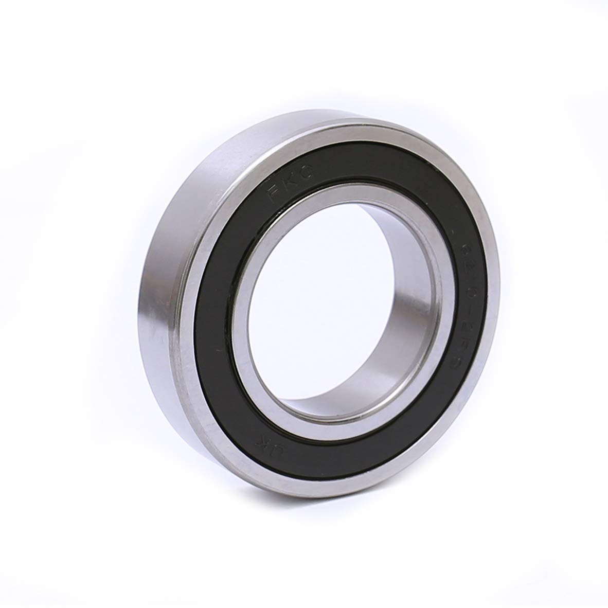 FKG 6210-2RS 50x90x20mm Deep Groove Ball Bearing Double Rubber Seal Bearings Pre-Lubricated 2 Pcs