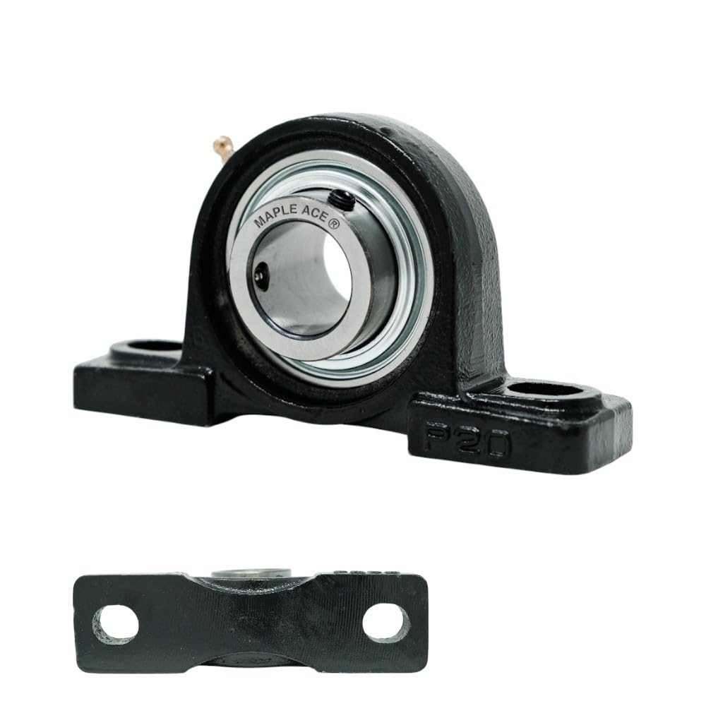 MAPLE ACE UCP205-14 Pillow Block Bearing 7/8” Bore Self-Aligning (Qty 1)