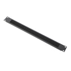 1U Brush Panel 2-Pack, Rack Mount Blanking Plate