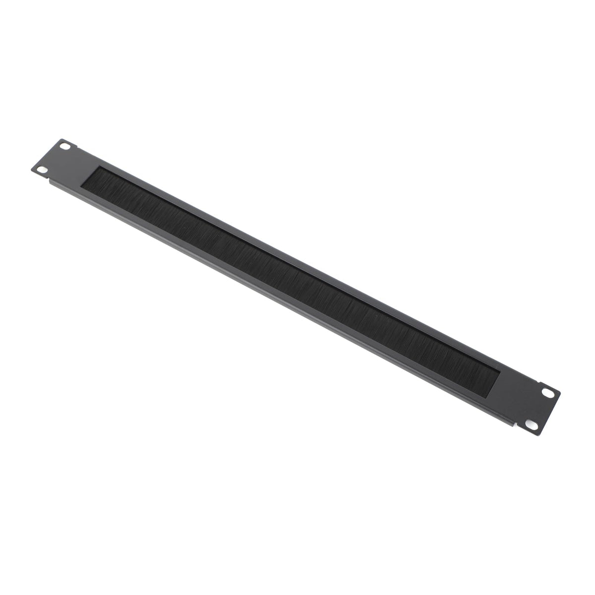 1U Brush Panel 2-Pack, Rack Mount Blanking Plate