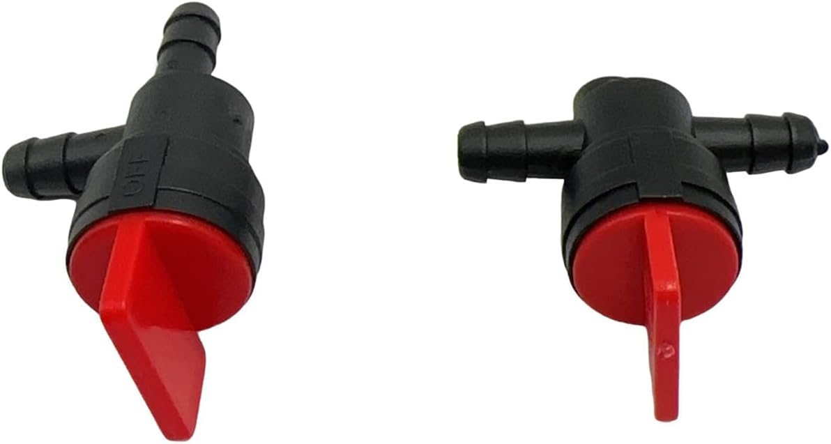 Fuel Line with Fuel Shut Off Valve Fuel Filter Lawn Mower Compatible with BS 791766 698183 698180 691050 394302 798512 809499