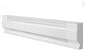 36 Inch Electric Baseboard Heater - 750W, 120V, White, 2560 BTU