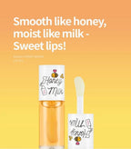 Honey & Milk Lip Oil for Long-Lasting Moisture