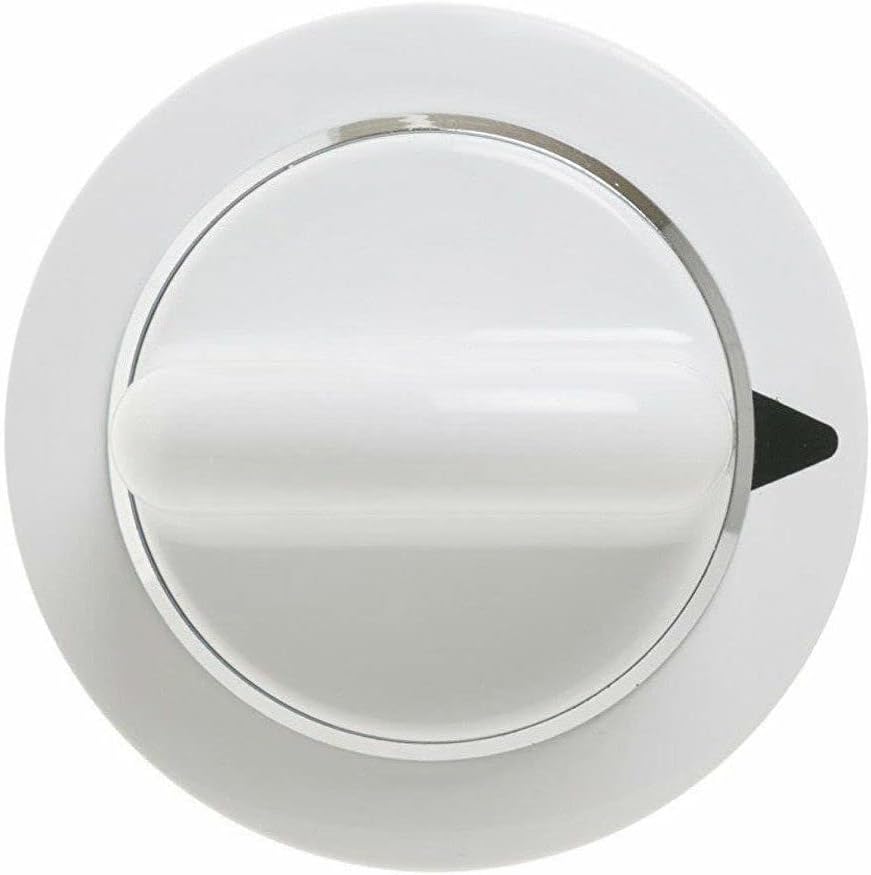 Dryer Timer Control Knob White Replaces For GE GTDP220EF4WW GTDX200EM0WW GTDP220EF3WW GTDP220EF1WW GTDX200EM1WW GTDX200EM2WW GTDP220EF0WW GTDP220EF2WW GTDP220EF5WW GTDX180ED1WW GTDX180ED2WW Dryer